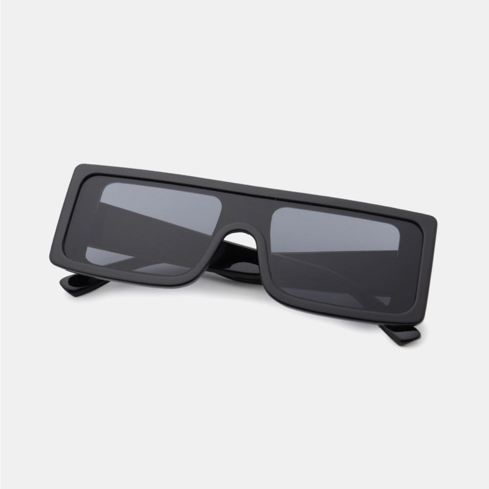 Polycarbonate Frame Rectangle Sunglasses - Picture 6 of 11